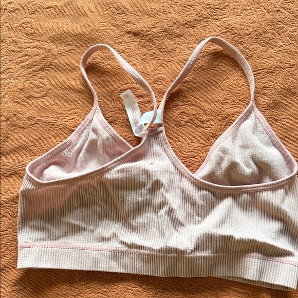 Colsie Ribbed Bralette - Soft Pink - Picture 2 of 2